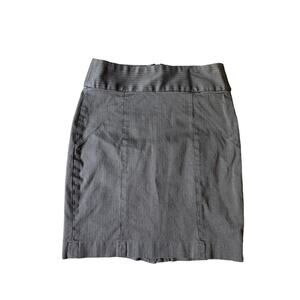 Banana Republic | Grey Cotton-Blend Pencil Skirt | Size 4